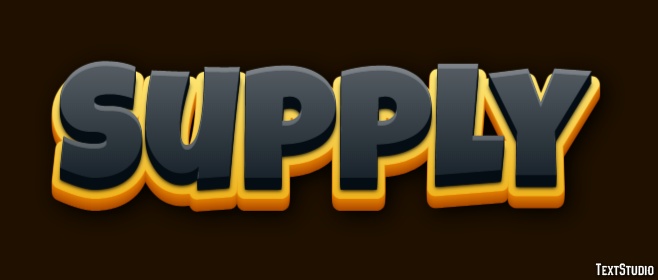 Supply Text Effect