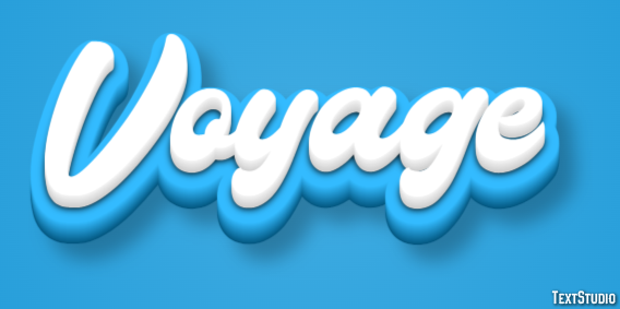 Voyage Effet de Texte