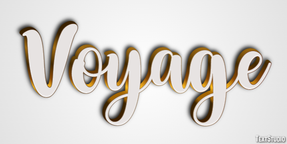 Voyage Effet de Texte