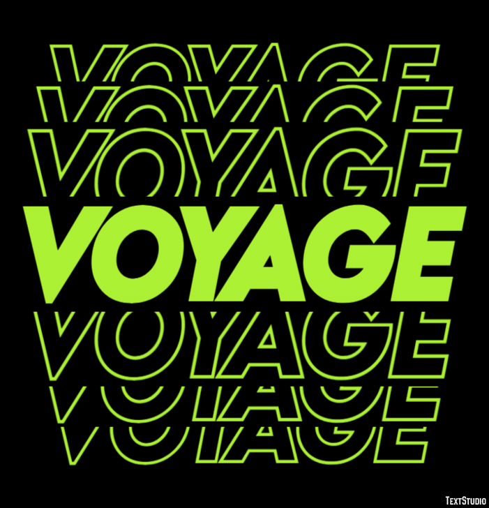 Voyage Effet de Texte