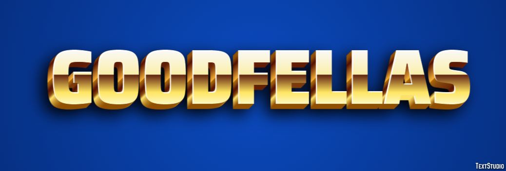 Goodfellas Text Effect