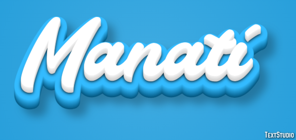 Manatí Efekt tekstowy