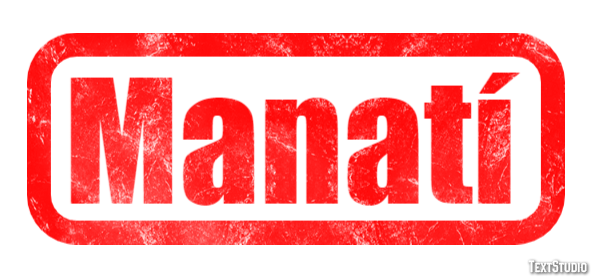 Manatí Efekt tekstowy