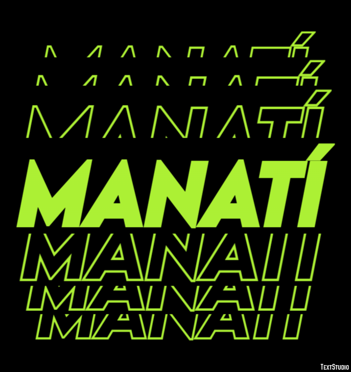 Manatí Efekt tekstowy