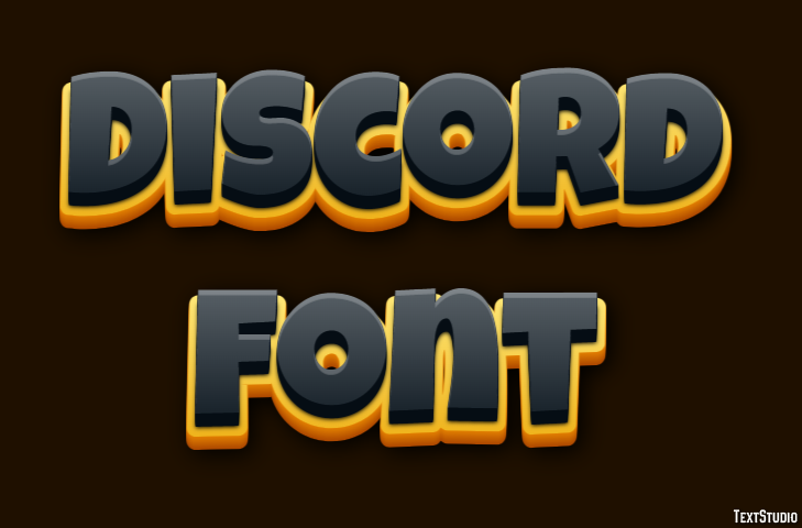 Discord Font Эффект текста