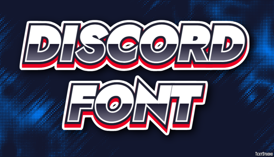 Discord Font Эффект текста