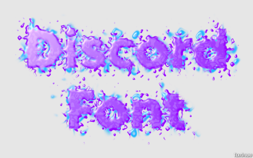 Discord Font Эффект текста