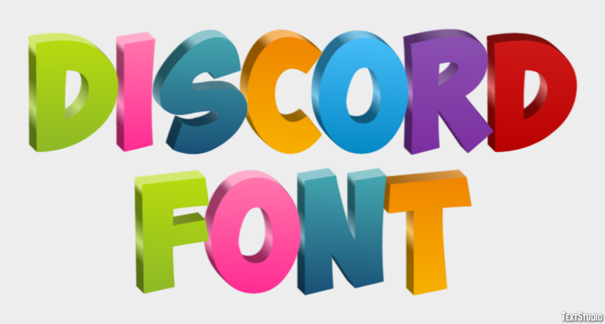 Discord Font Эффект текста