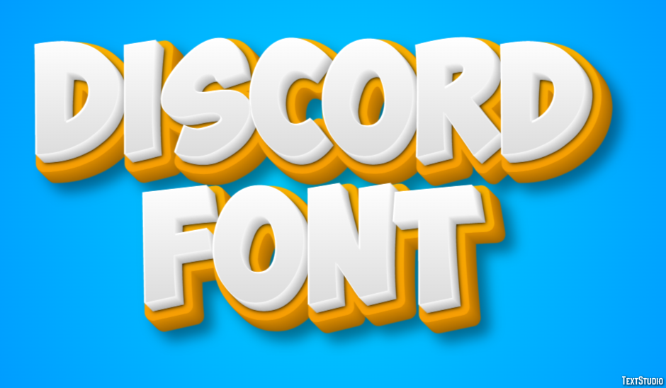Discord Font Эффект текста