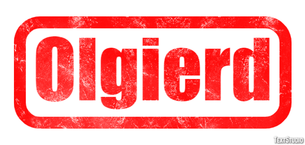 Olgierd Efekt tekstowy