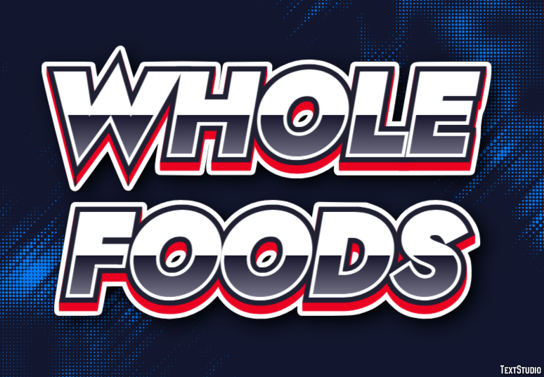 Whole Foods Effet de texte