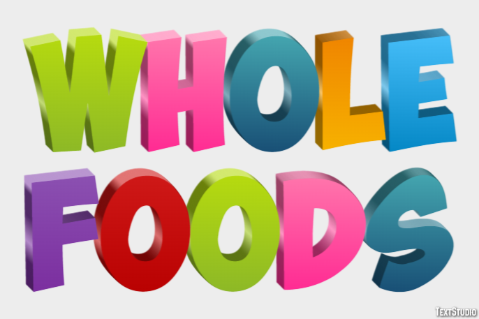 Whole Foods Effet de texte