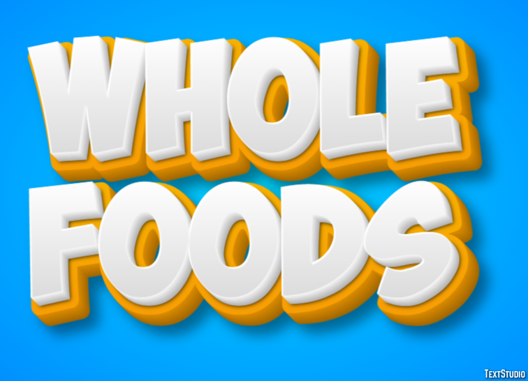 Whole Foods Effet de Texte