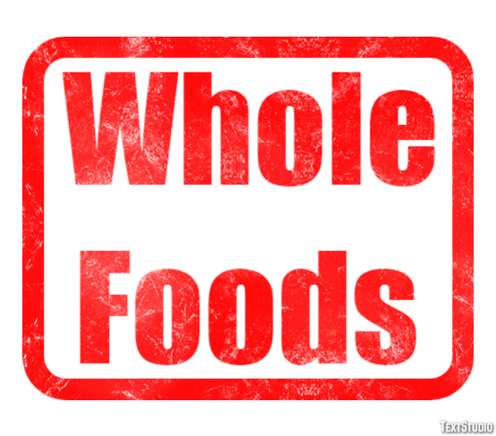 Whole Foods Effet de texte