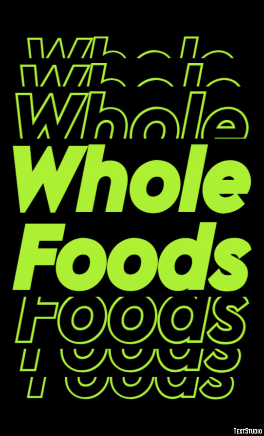 Whole Foods Effet de Texte