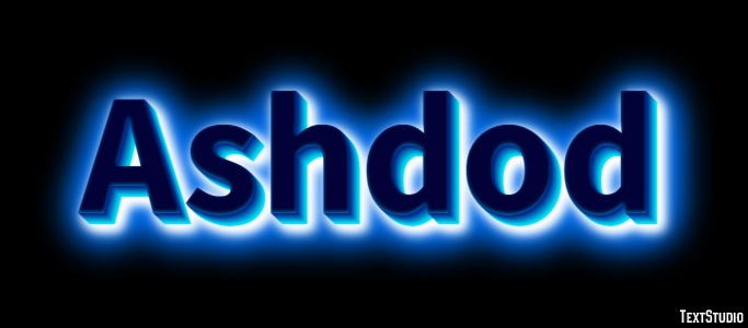 Ashdod Text effect