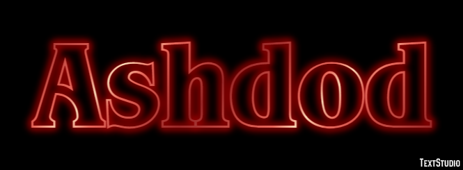 Ashdod Text effect
