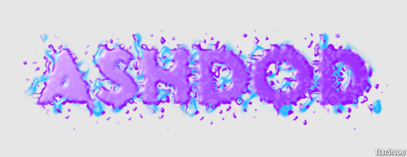 Ashdod Text effect