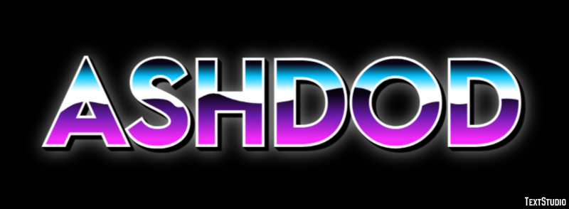 Ashdod Text effect