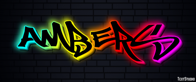 Ambers Text effect