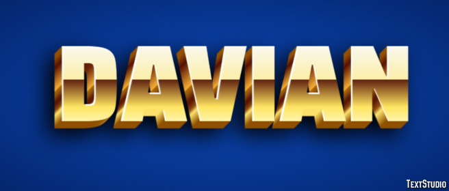 Davian Text Effect