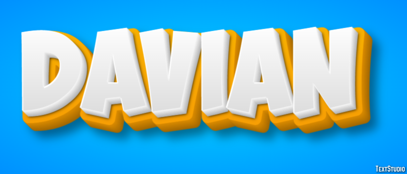 Davian Effetto testo