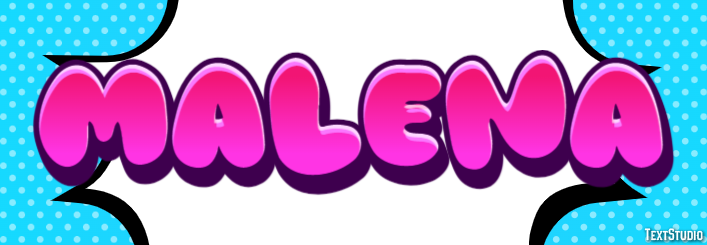 Malena Efecto de Texto