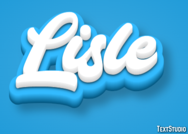 Lisle Efeito de texto