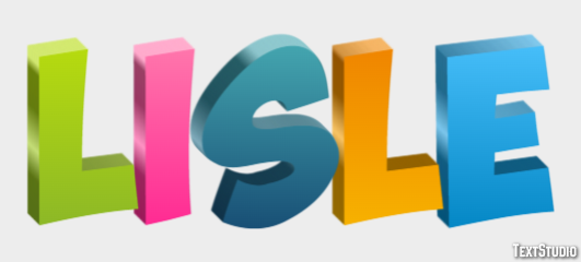 Lisle Efeito de texto