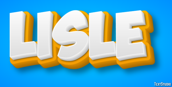 Lisle Efeito de texto