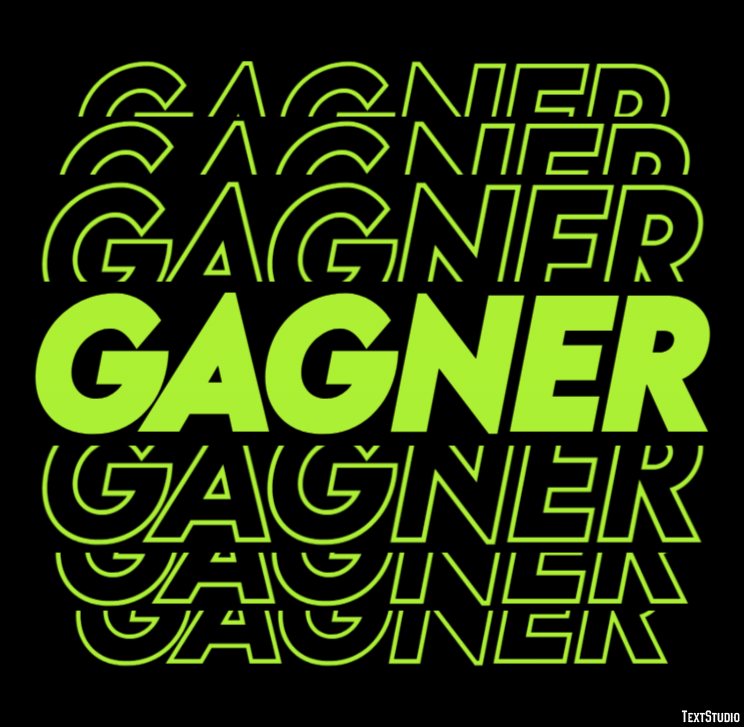 Gagner Efecto de Texto