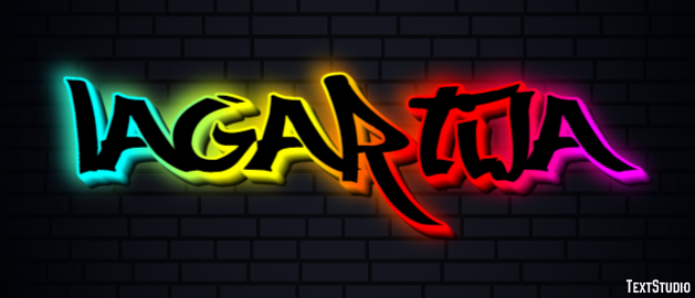 Lagartija Texteffekt