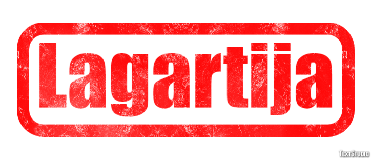 Lagartija Efecto de Texto