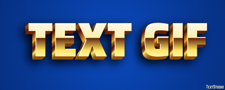 Text GIF Text Effect