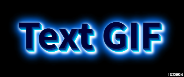 Text GIF Text Effect