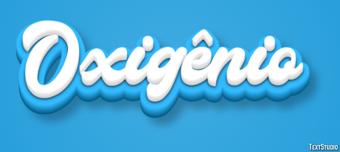 Oxigênio Effet de Texte