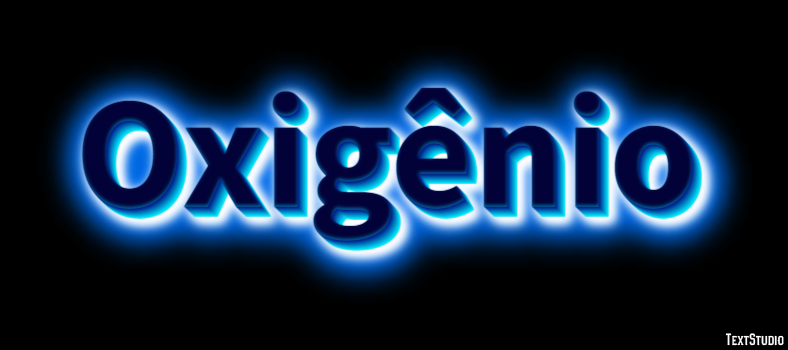 Oxigênio Efekt tekstowy