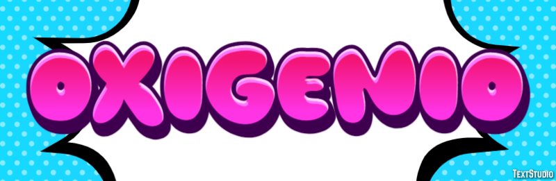 Oxigênio Text Effect