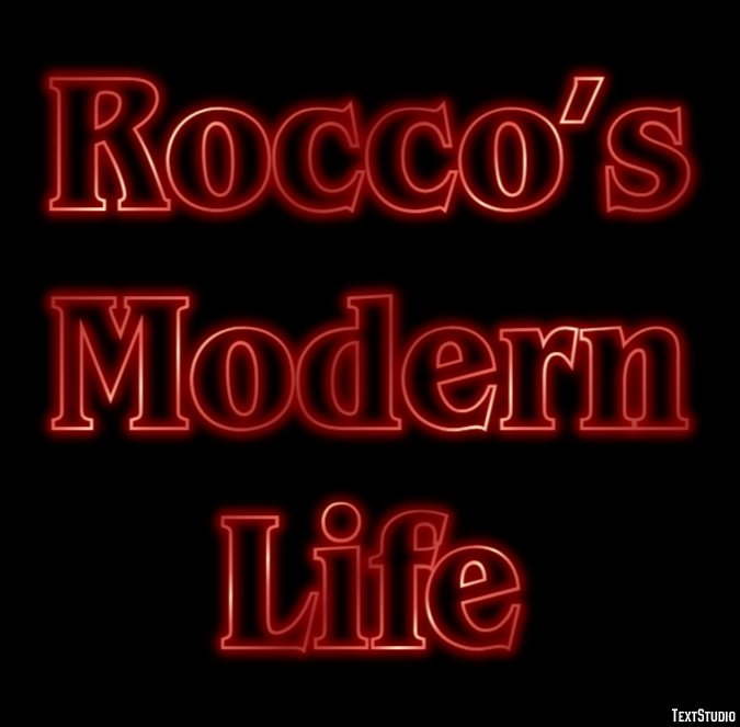 Rocco’s Modern Life Tekst Effect