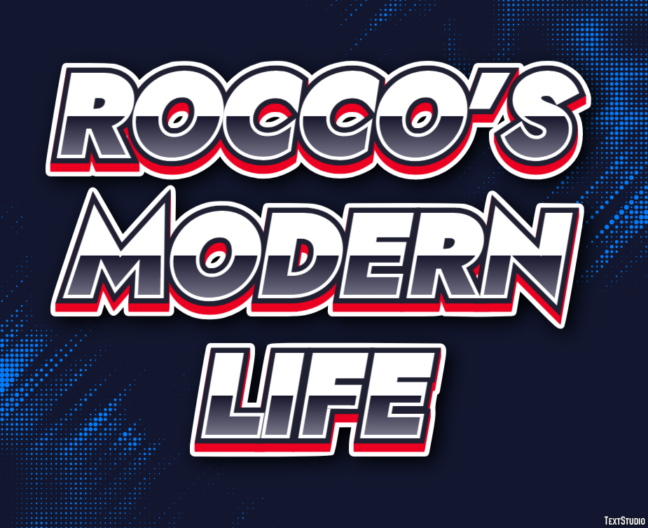 Rocco’s Modern Life Tekst Effect