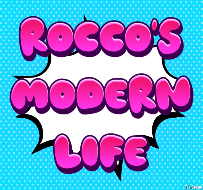 Rocco’s Modern Life Tekst Effect
