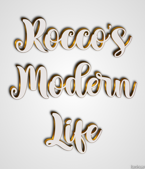 Rocco’s Modern Life Tekst Effect
