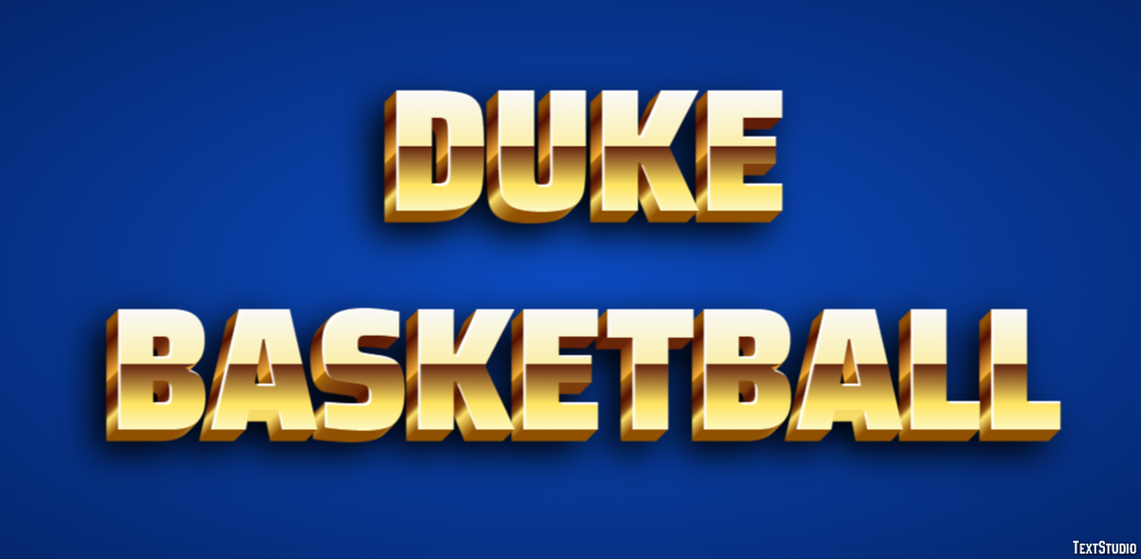 Duke Basketball Metin Efekti