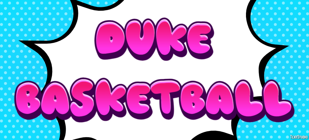 Duke Basketball Metin Efekti