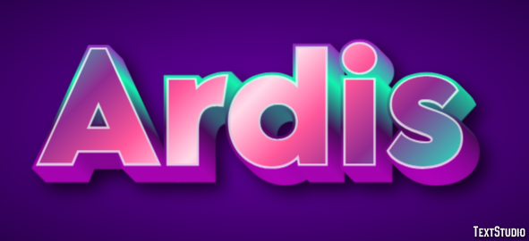 Ardis Text Effect
