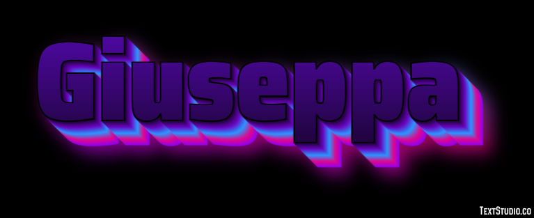 Giuseppa Effetto testo