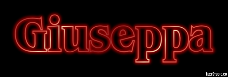 Giuseppa Effetto testo