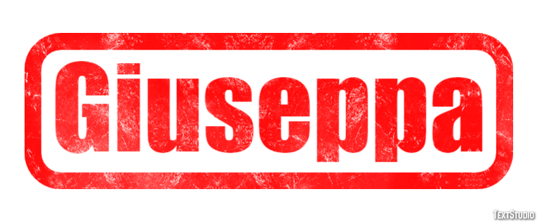 Giuseppa Effetto testo