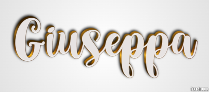 Giuseppa Effetto testo