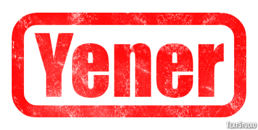Yener Texteffekt
